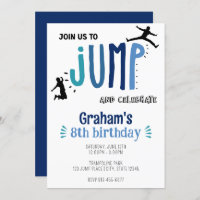 Kid's Jump Trampoline Park Birthday Party
