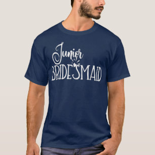Kids Junior BridesmaidWedding Party Bride Groom T-Shirt