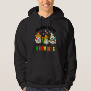 Kids Just Chillin With My Gnomigos Mexican Gnomes Hoodie