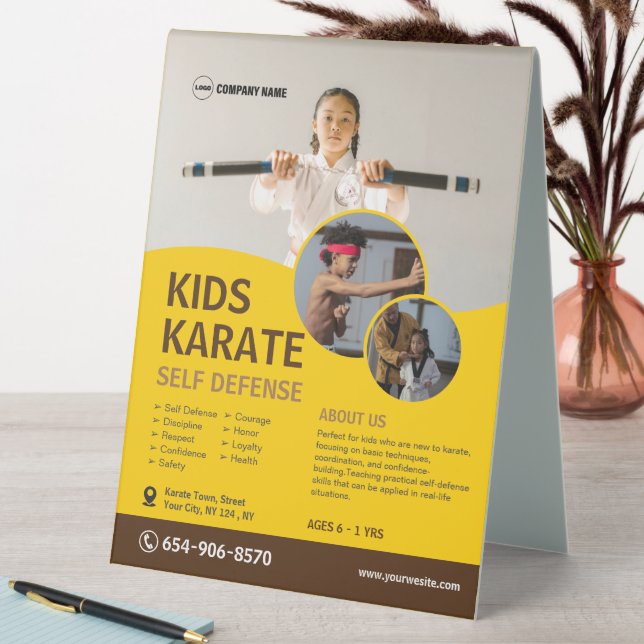 Kid's Karate Class Custom (In SItu (Table))