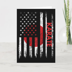 Kids Karate Shirt Martial Arts Gifts For Kids Japa Card