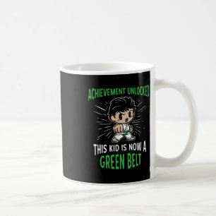 Kids Karate Student Green Belt Award T Shirt Gift Coffee Mug