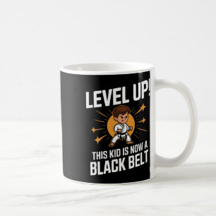 Kids Karate Uniform Black Belt Award T Shirt Desig Coffee Mug