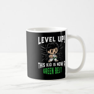 Kids Karate Uniform Green Belt Award T Shirt Gifts Coffee Mug