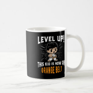 Kids Karate Uniform Orange Belt Award T Shirt Gift Coffee Mug