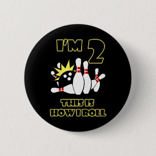 Kids Kids 2 Year Old Birthday Party This Is How I 6 Cm Round Badge