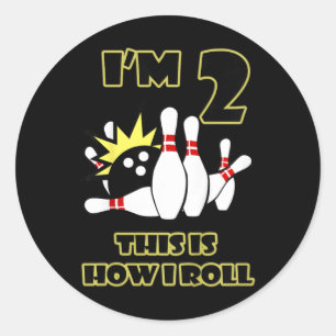 Kids Kids 2 Year Old Birthday Party This Is How I Classic Round Sticker