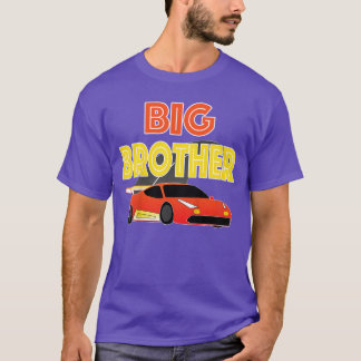 Kids Kids Big Brother Race Shirt For Boys Racing