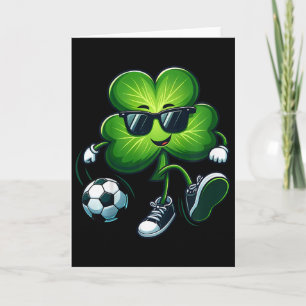 Kids Kids Boys Soccer Lovers Players St Patricks D Card