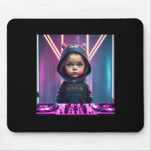 Kids Kids DJ Disc Jockey Fun Children's EDM Christ Mouse Pad