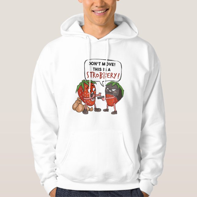 Kids Kids Don't Move This Is A Strobbery Strawberr Hoodie (Front)