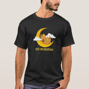 Kids Kids Eid Mubarak T For Kids Youth Ramadan Mon T-Shirt