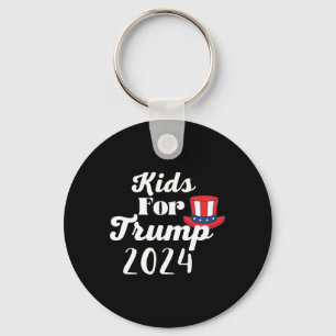 Kids Kids For Trump Election 2024 1 Key Ring