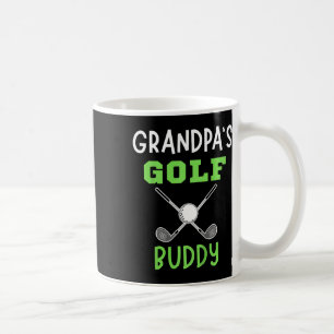 Kids Kids Golf Player Grandfather Golfing Grandpa' Coffee Mug