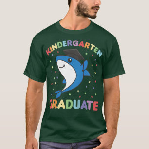 Kids Kids Kindergarten Graduate Shark Fish Graduat T-Shirt