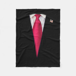 Kids Kid's Trump Halloween Costume  Fleece Blanket