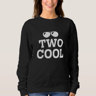 Kids Kids Two Cool 2nd Birthday Celebration Sweatshirt