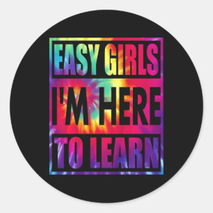 Kids Kindergarten Boy Kids First Day Of School Pre Classic Round Sticker
