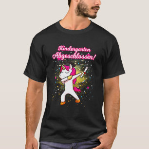 Kids Kindergarten Closed Unicorn Nursery Exit T-Shirt