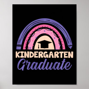 Kids Kindergarten Graduation Last Day Of School Ra Poster