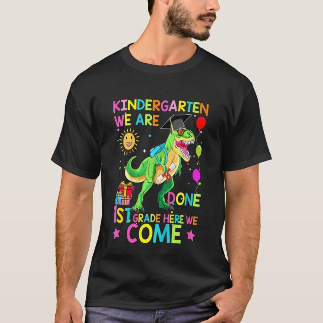 Kids Kindergarten Graduation Magical Unicorn  1 T-Shirt (Front)