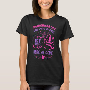 Kids Kindergarten Graduation Magical Unicorn Gradu T-Shirt
