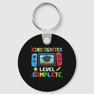 Kids Kindergarten Level Complete Last Day Of Schoo Key Ring