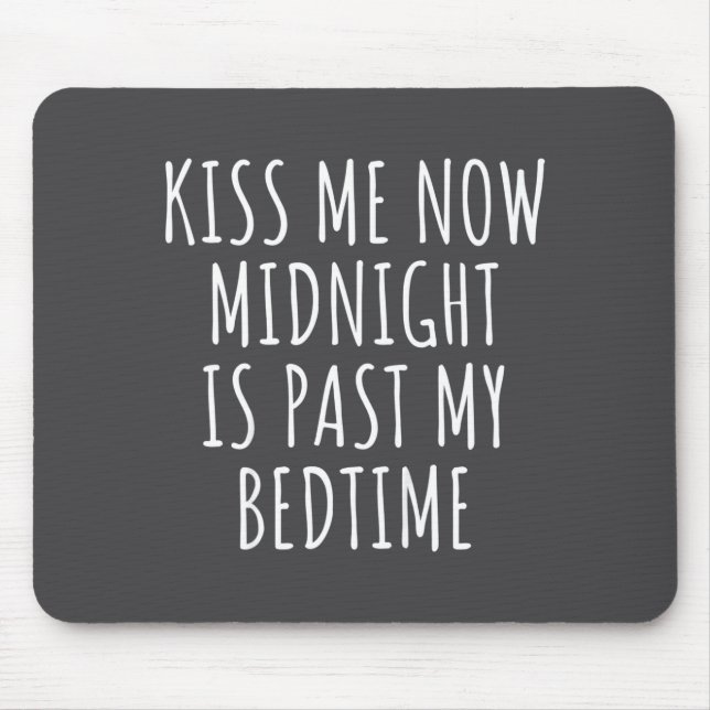 Kids Kiss Me Now Funny Boys Girls Kid Toddler New  Mouse Pad (Front)