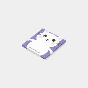 Kids Kitty Cat Cute Post-it Notes