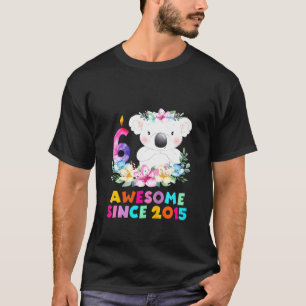 Kids  Koala Bear 6 Years Birthday Outfit For Boys  T-Shirt