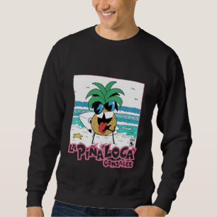 Kids La Pina Loca Gonzales Surf Pro Team Summer Ki Sweatshirt