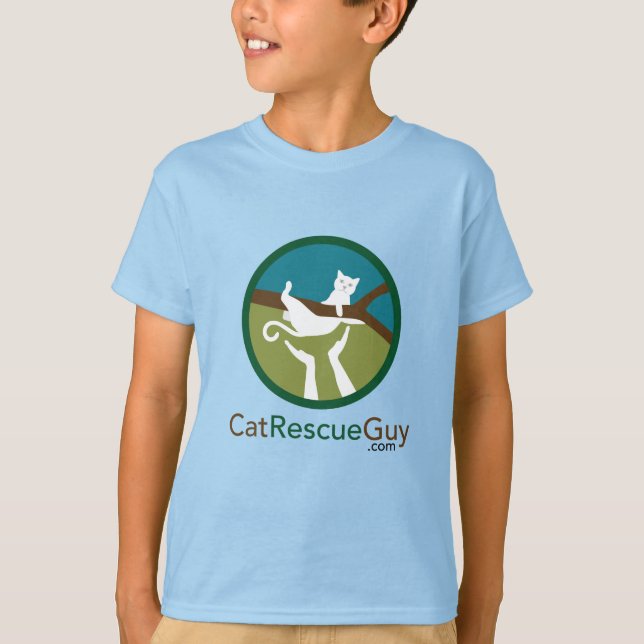 Kid's large logo basic T-shirt (Front)