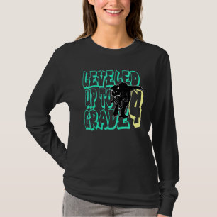 Kids Last Day Of Back To School Levelled Up To 4th T-Shirt