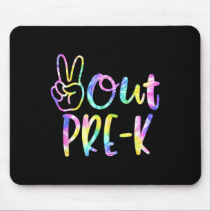 Kids Last Day Of School Peace Out Preschool Pre K  Mouse Pad