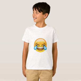 Kids Laughing Out Loud Emoji T-shirt