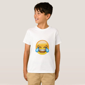 Kids Laughing Out Loud Emoji T-shirt