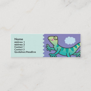 Kids Leaping Lizard Skinny Profile Cards