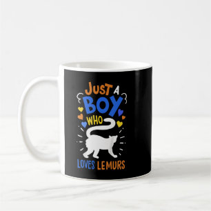 Kids Lemur  For Boys Or Girls Cute Lemur Gift Coffee Mug