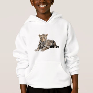 kids Leopard  hoodie 