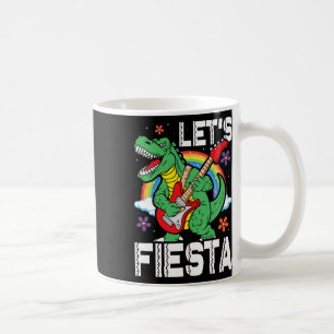 Kids Lets Fiesta Dino Trex Cute Toddler Boys Cinco Coffee Mug