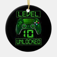 Kids Level 10 Unlocked Funny Video Gamer 10th