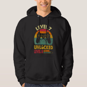Kids Level 7 Unlocked Level 8 Loading Cute Video G Hoodie