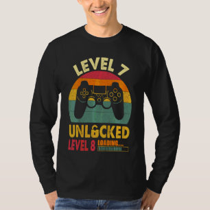 Kids Level 7 Unlocked Level 8 Loading Cute Video G T-Shirt