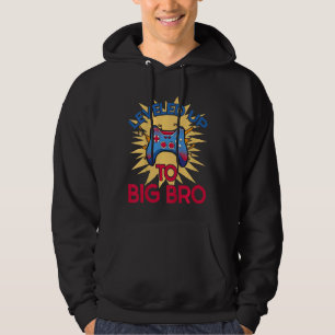 Kids Levelled Up To Big Bro Gamer Brother Hoodie