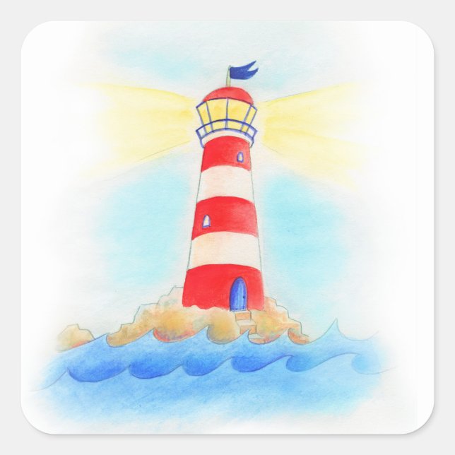 Kids lighthouse stickers (Front)