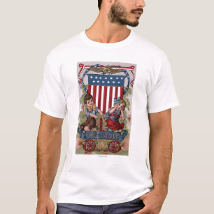 Kids Lighting Fireworks T-Shirt