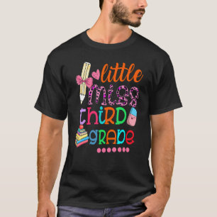Kids Little Miss First 3rd Grade Back To School Gi T-Shirt