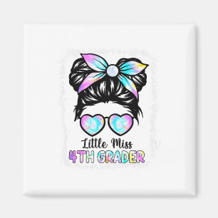 Kids Little Miss Fourth Grade Girl Ck To School Sh Magnet