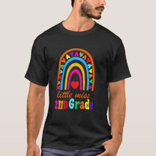 Kids Little Miss Second Grade Girl Back To School T-Shirt