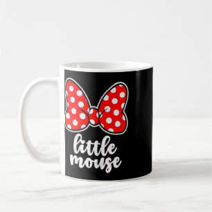 Kids Little Mouse Family Vacation Bow - Youth Coffee Mug